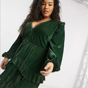 Velvet Green dress